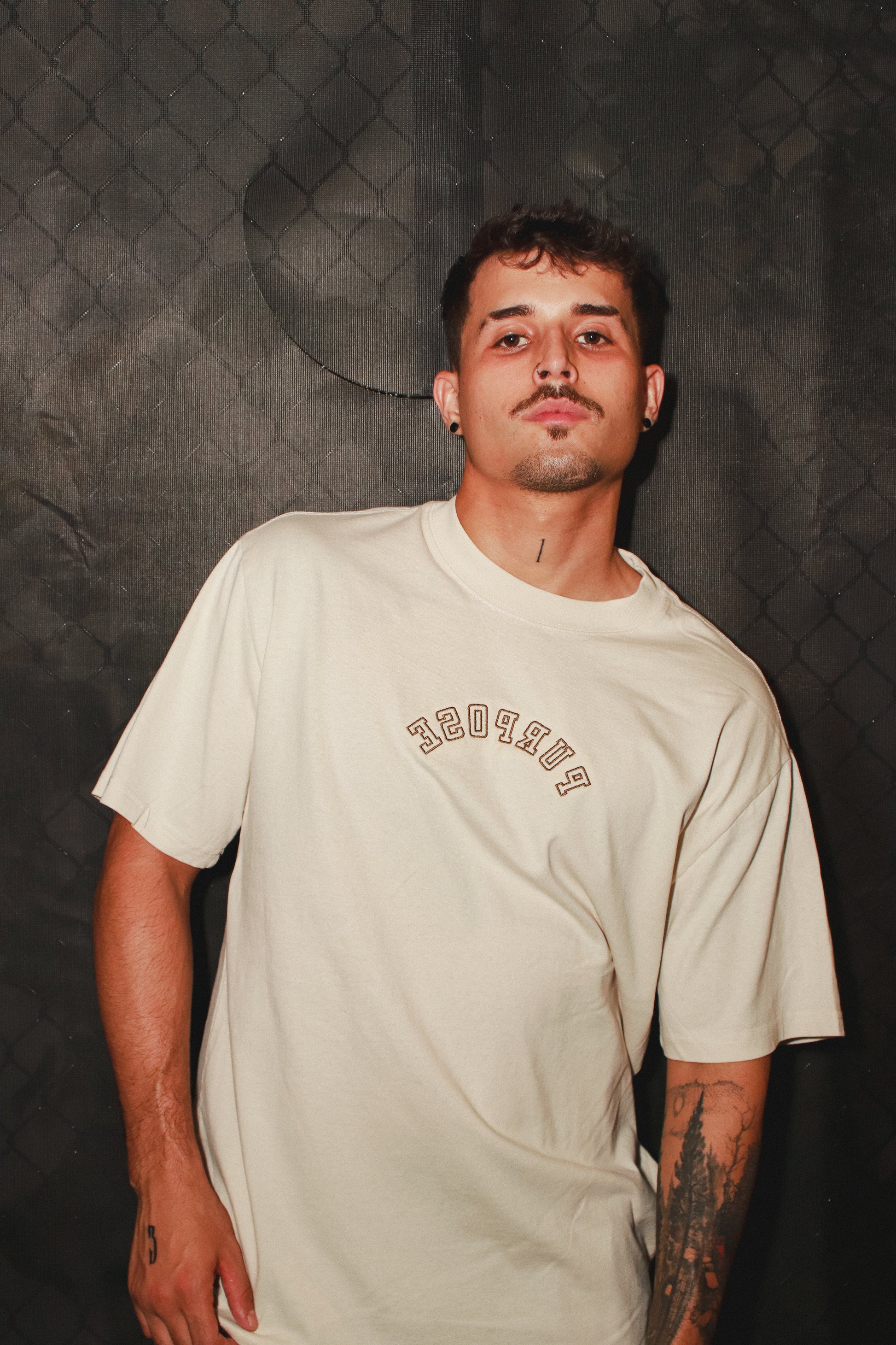 PURPOSE - Tan Heavyweight Tee