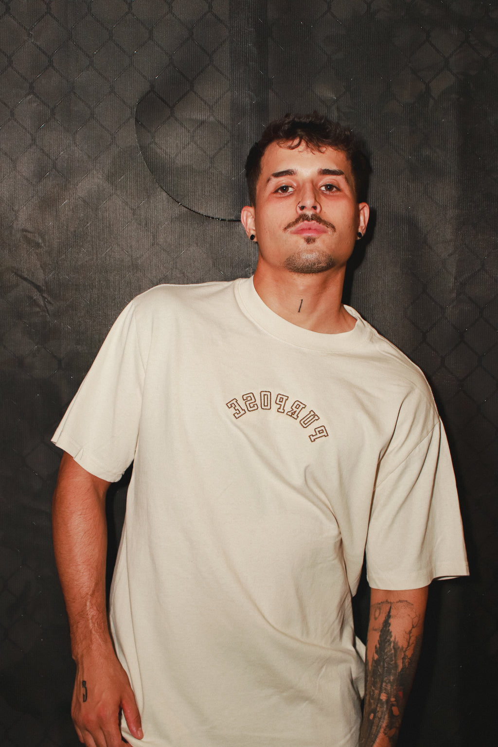 PURPOSE - Tan Heavyweight Tee