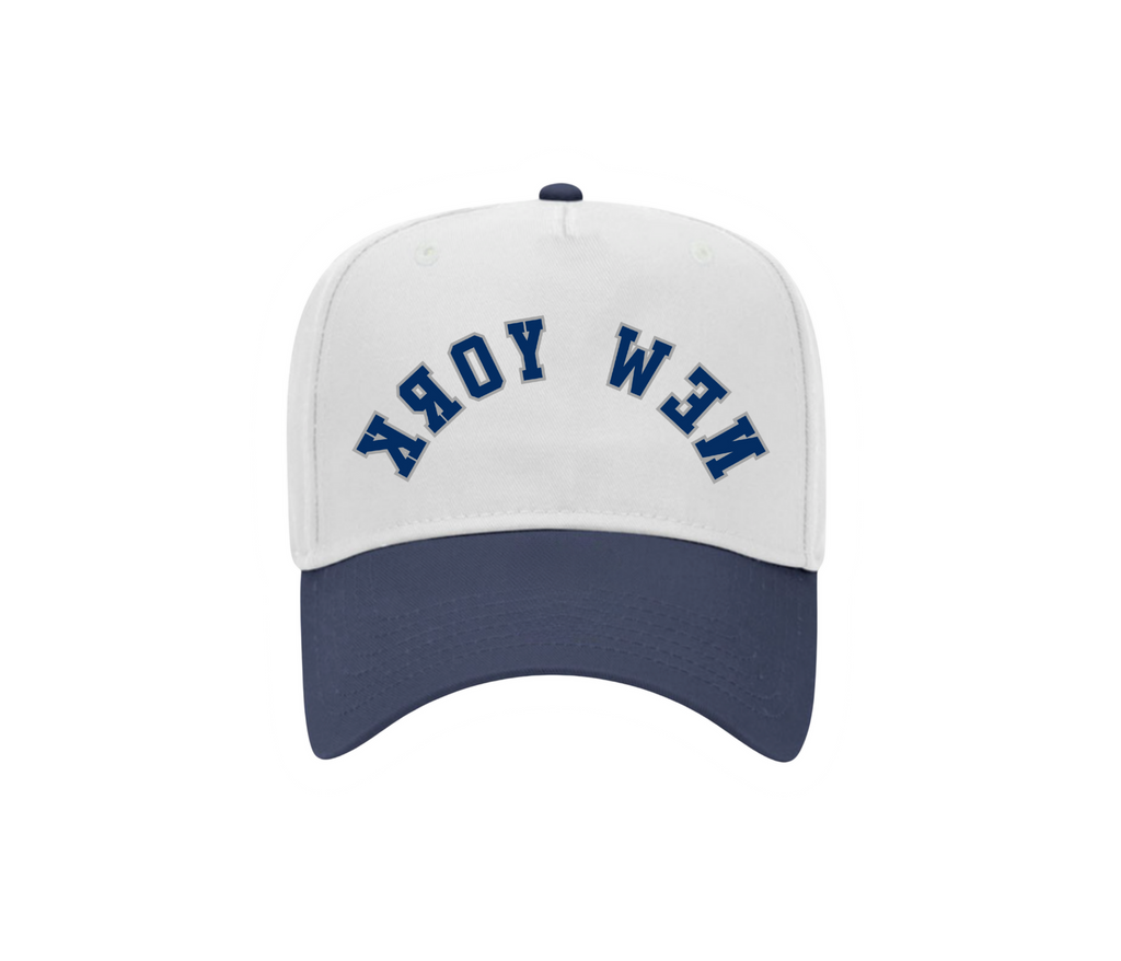 THE 718 - NAVY WHITE