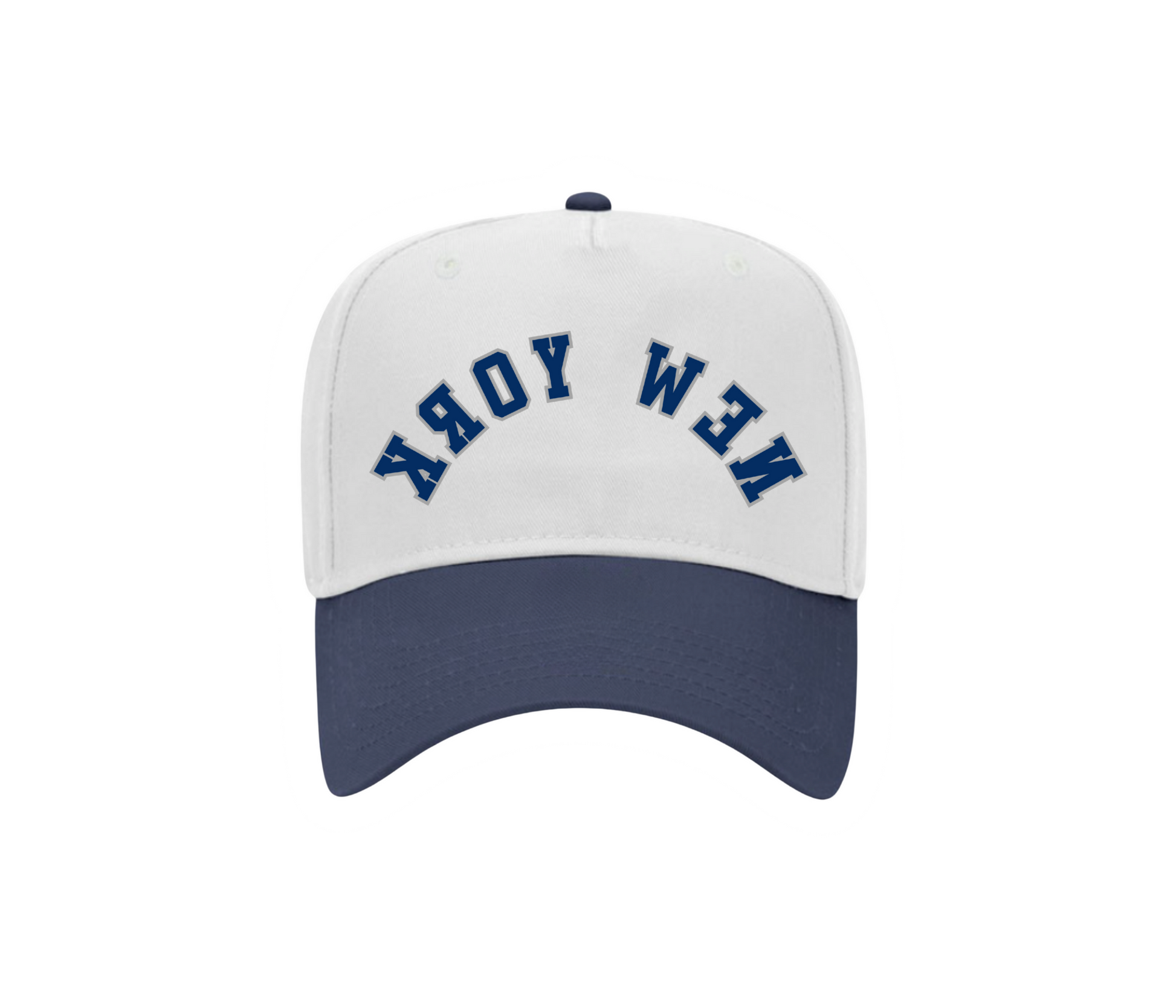 THE 718 - NAVY WHITE