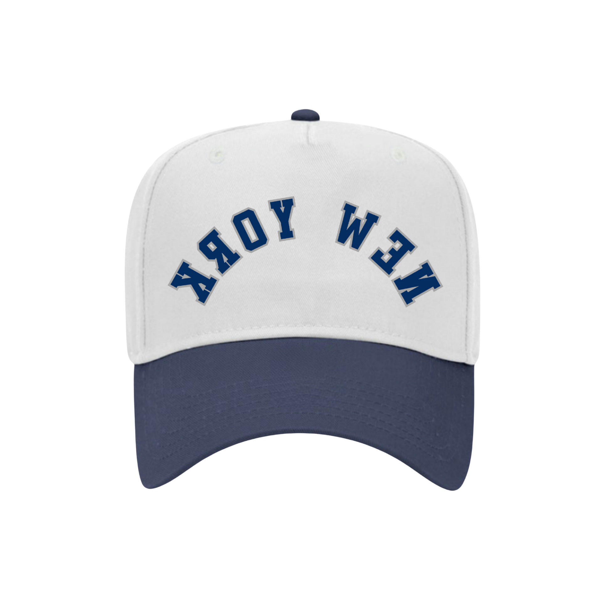 THE 718 - NAVY WHITE